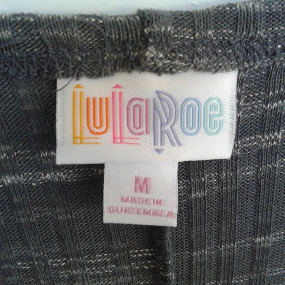 LuLaRoe Lindsey Gray Duster Cardigan Medium - Picture 7 of 8